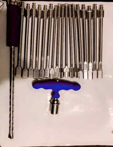 Kidney Shape Fusion Cage instrument set