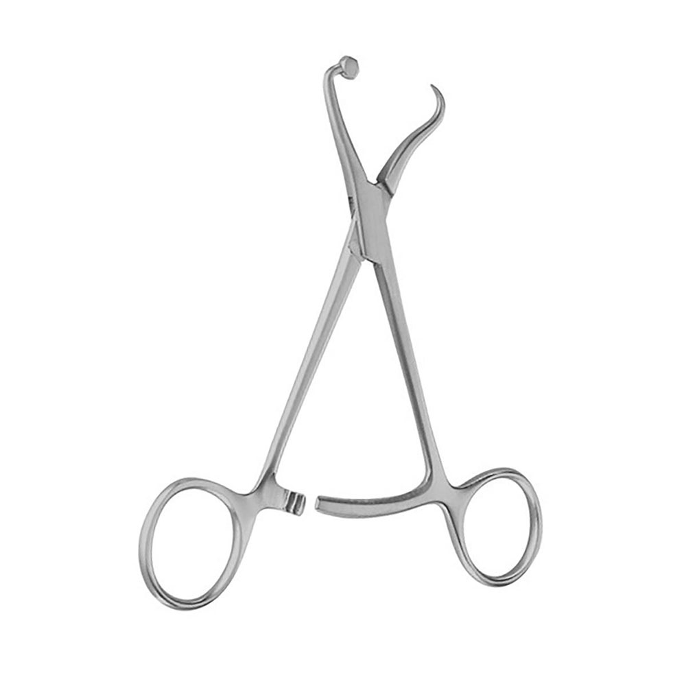 Plate holding forceps